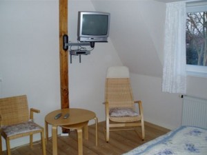 Faciliteter på soveværelse bed and breakfast sønderborg